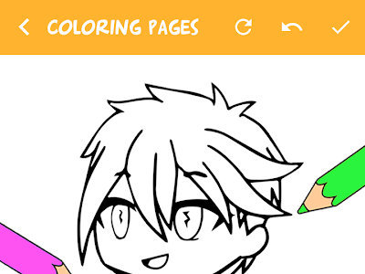 [最新] coloring pages blank gacha life characters 310831