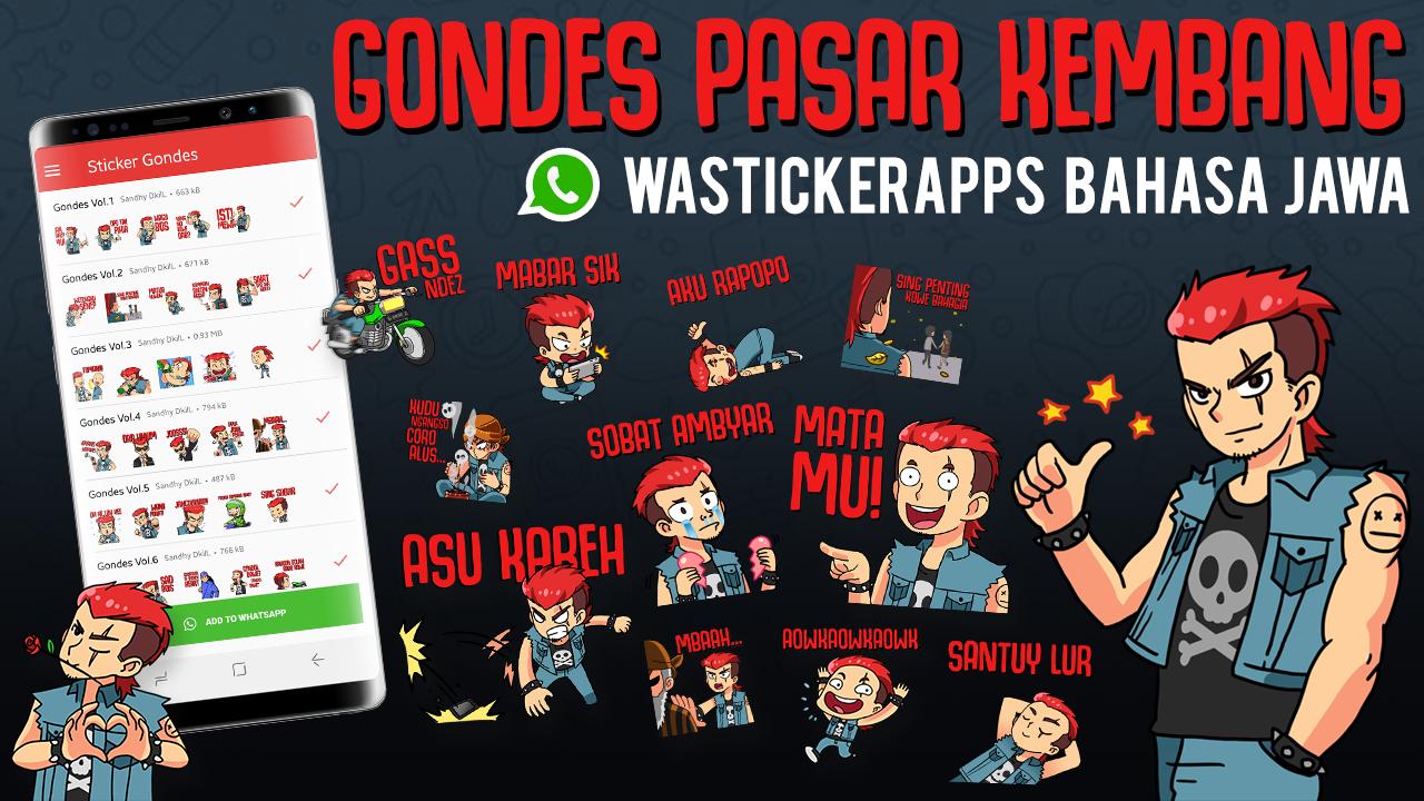 Gondes Sticker Jawa Lucu Wastickerapps Android Apps Appagg