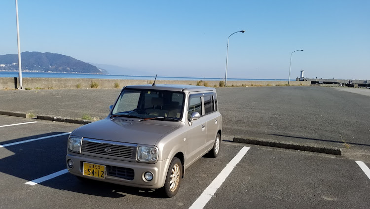 コペンの代車と海・オマケはスケボーです‼️に関するカスタム事例の投稿画像1枚目