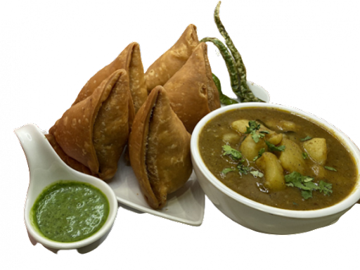 Samosa With Aloo Subji