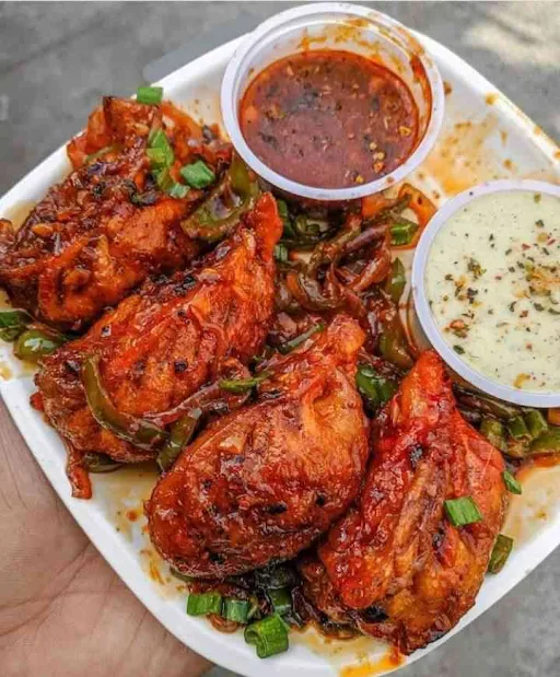 Chicken Chilli Momos [10 Pieces]