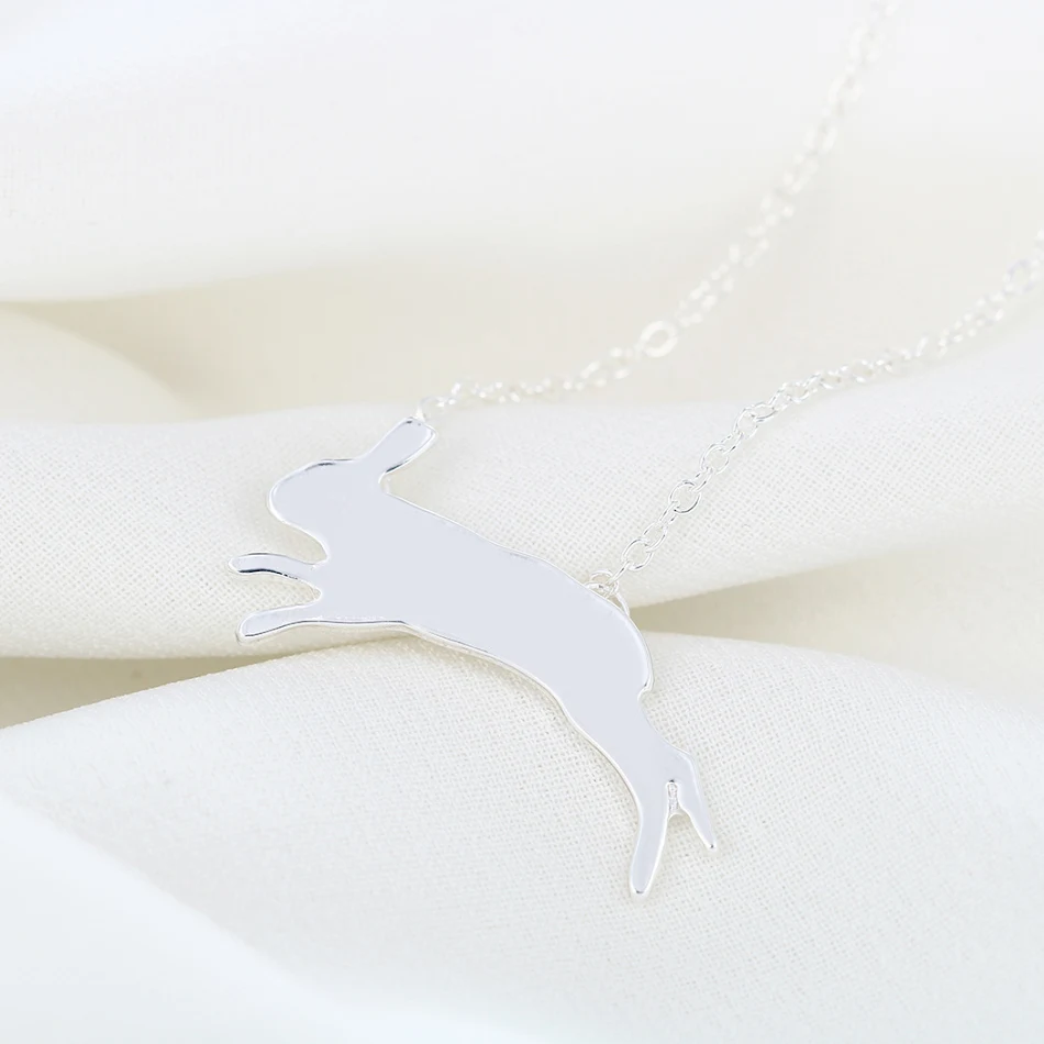 White Rabbit Necklace