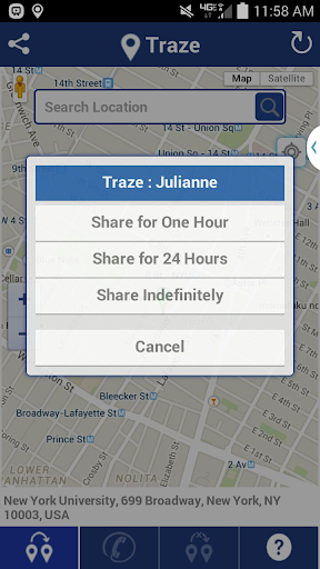 Traze : reach ur friends