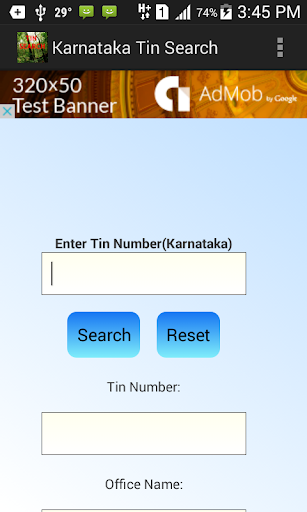 Tin number search Karnataka