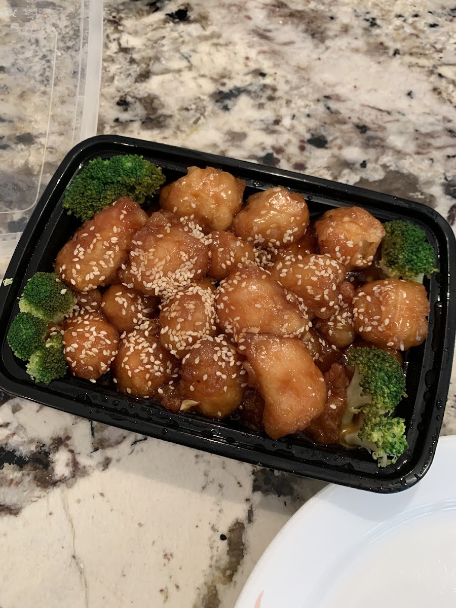 Sesame chicken