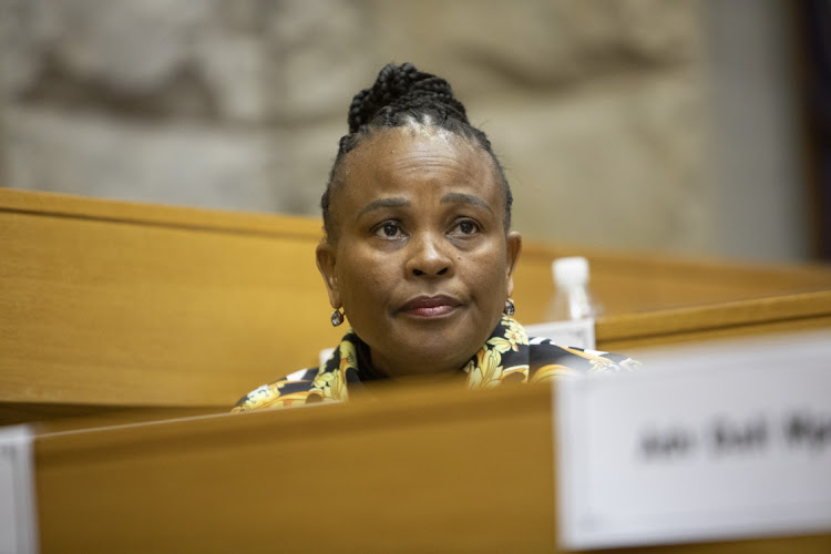 Suspended public protector Busisiwe Mkhwebane. Picture: LEILA DOUGAN