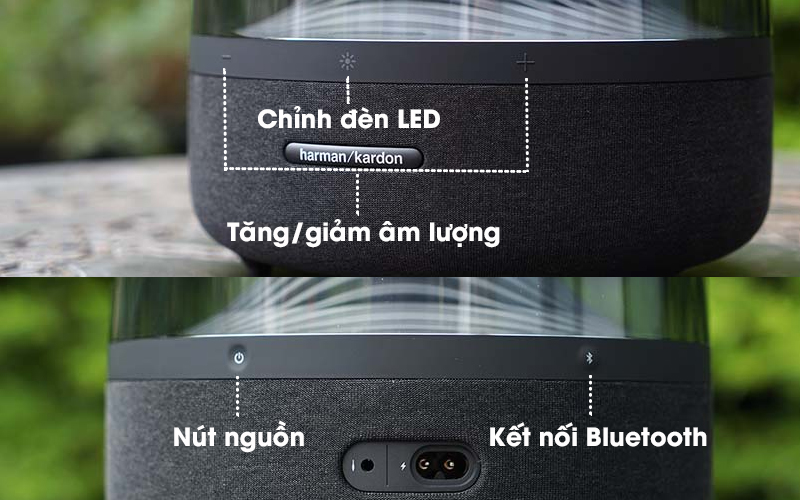 Loa Bluetooth Harman Kardon Aura Studio 3 - Nút chức năng