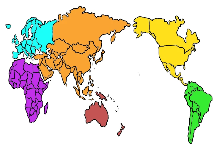 「世界地図クイズ！！」のメインビジュアル