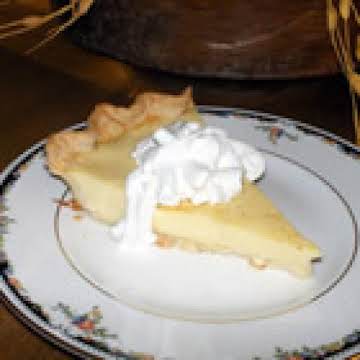 Grandma's Egg Custard Pie