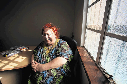 Sally Gross, director of Intersex SA, is one of about 2.1million transgendered and intersexed South Africans who battle Home Affairs for legal recognition Picture: SHELLEY CHRISTIANS