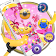 Banana Pink Island Cute Mini Friends Theme icon