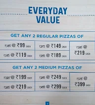 Domino's Pizza menu 1