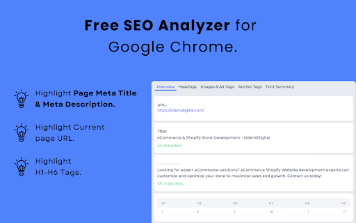 Website SEO Analyzer