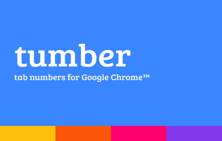 Tumber - Tab Numbers for Google Chrome™ Preview image 0