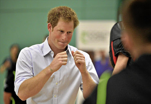 FIST OF IT: Prince Harry turned to boxing to deal with the trauma of losing his mother when he was 12. Emotional turmoil in his 20s meant he often felt like punching people at royal engagements.