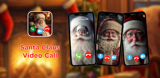 Santa Fake Video Call Prank