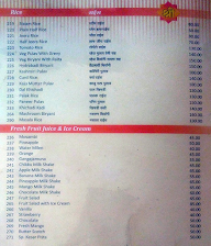 Shree Restaurant menu 5