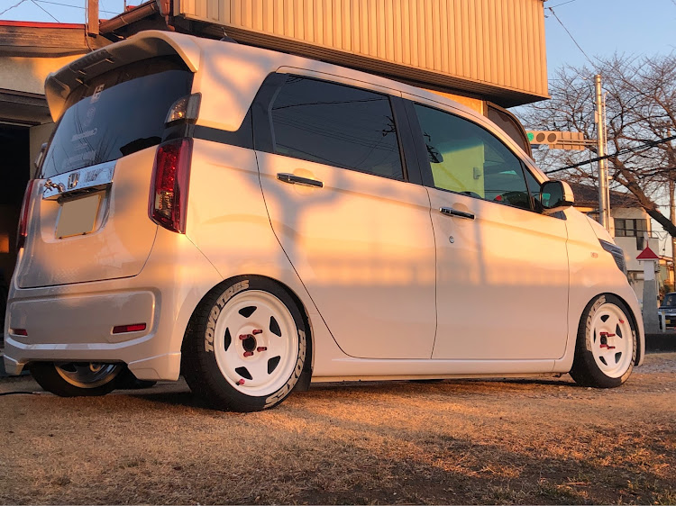 N-WGNのN率高男・LEONHARDIRITT・TC01 TECCHIN WHEEL・スタッドレス仕様・LEON HARDIRITT Bugelに関するカスタム事例の投稿画像2枚目