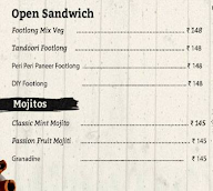 The Sandwich Store menu 4