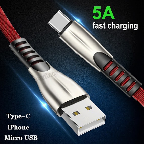 Dây Cáp Sạc Nhanh Usb Loại C Micro 5A Dành Cho Huawei