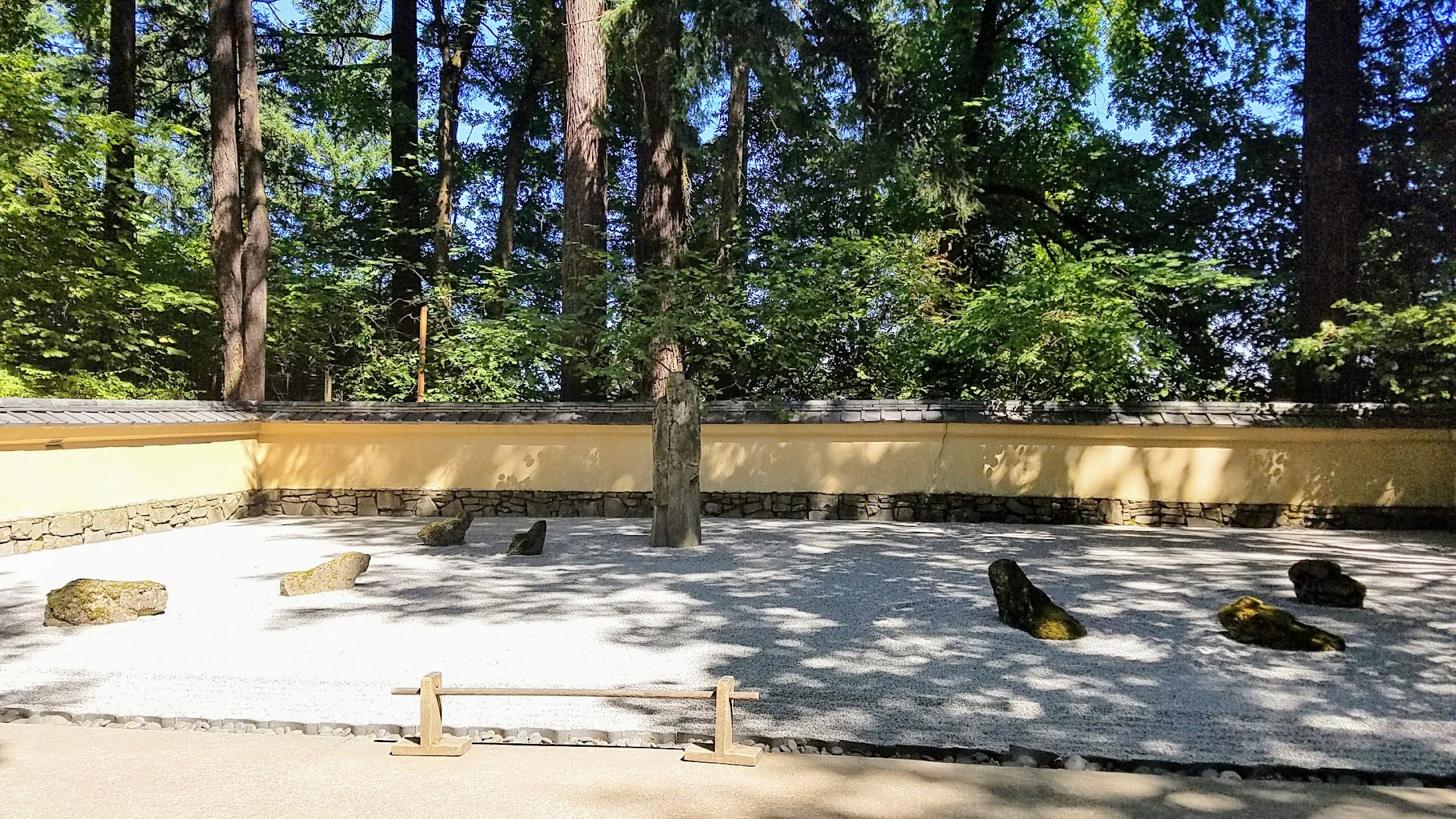 Visiting the Portland Japanese Garden, Sand and Stone Garden