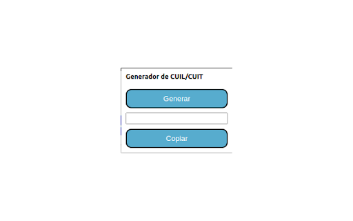 Generador de CUIL/CUIT