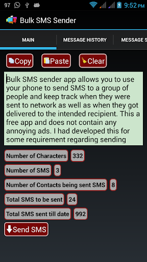 Bulk SMS Sender