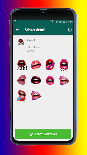 Lips and love Stickers 2020 - WAStickerApps