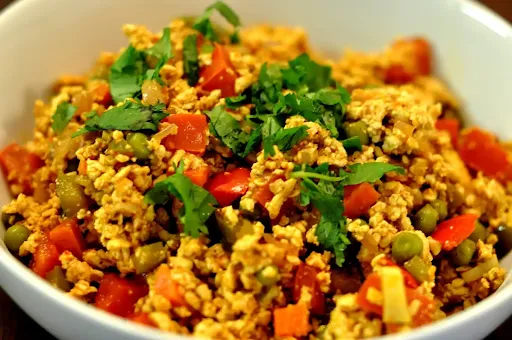 Egg Bhurji Pav(2 Eggs+2pav)