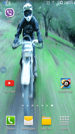 Dirtbike Camera Live Wallpaper