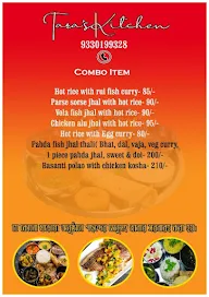 Tara's Kitchen menu 1