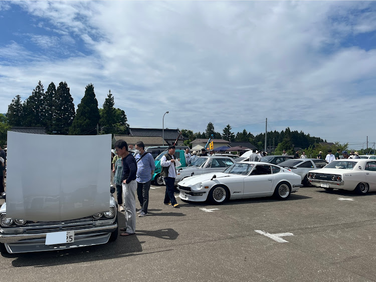 クレスタのGX71クレスタ・C33 ローレル・オールドカー庄内in鶴岡・遠路はるばるお疲れ様でした・また鶴岡においでください🙇‍♀️に関するカスタム事例の投稿画像10枚目