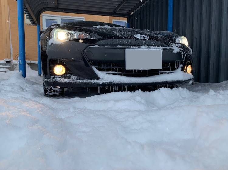 BRZの雪が積もった・寒い・北海道に関するカスタム事例の投稿画像3枚目