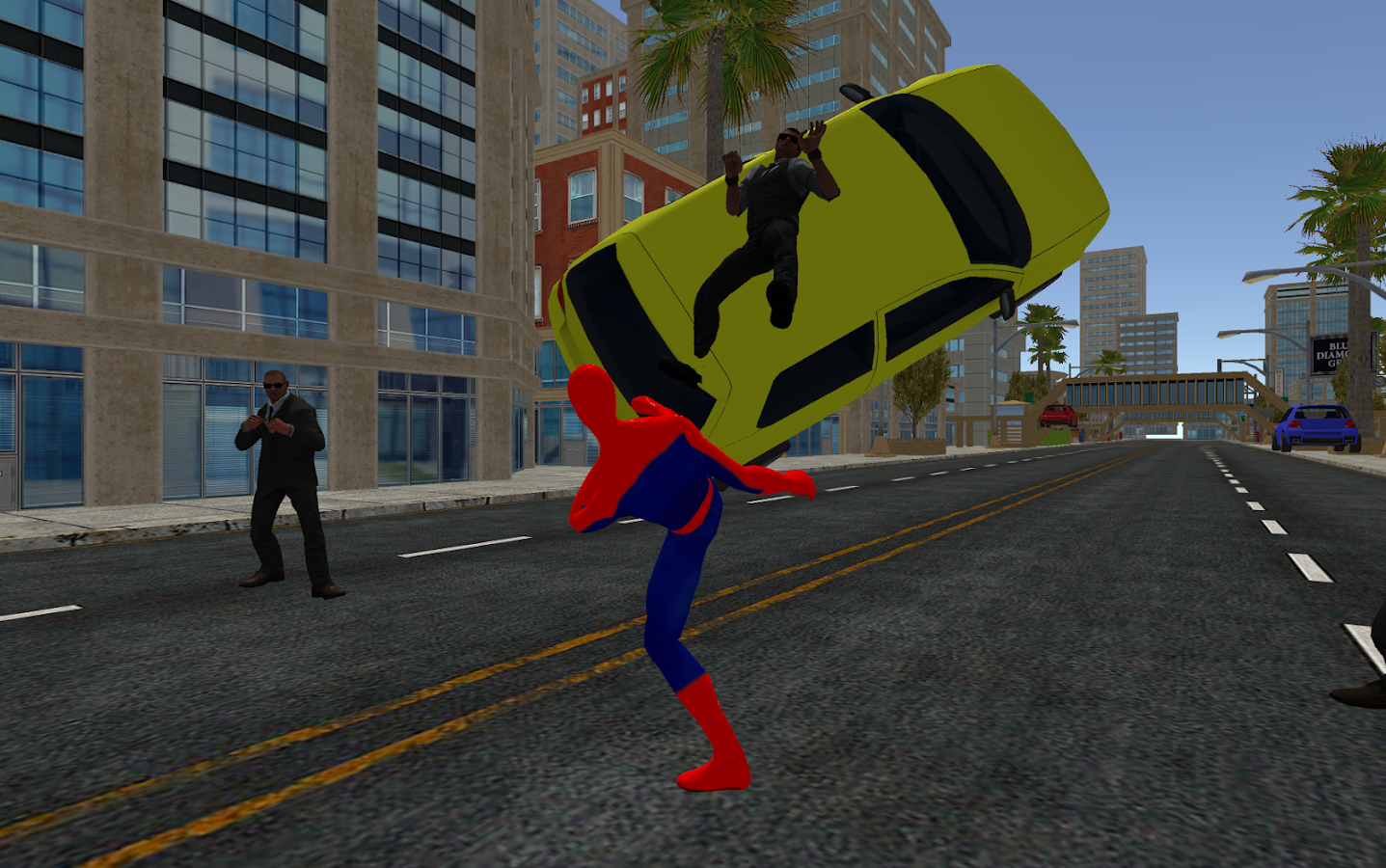   Super Spider Hero: City War- 스크린샷 