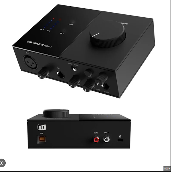 Sound Card Âm Thanh Komplete Audio 1 - Hát Live Thu Âm