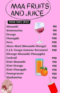 Maa Fruits And Juice Shop menu 6