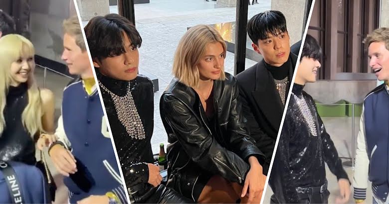 BTS V, BLACKPINK Lisa, & Park Bo Gum Make Jaws Drop at Celine's Paris  Fashion Week Show