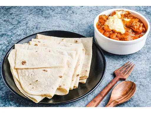 Chicken Tikka Masala With Rumali Roti [5 Pieces]