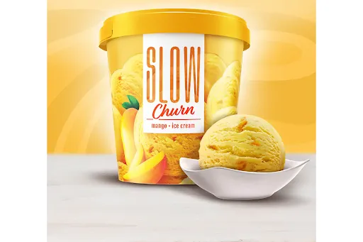 Slow Churn Mango Ice Cream [500 ML]