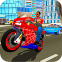 Superhero Stunt Bike Simulator