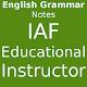 Download अंग्रेज़ी व्याकरण IAF Educational Instructor Notes For PC Windows and Mac 1.0