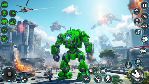 Screenshot Spaceship Robot Transform Game