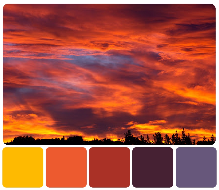 sky color palette