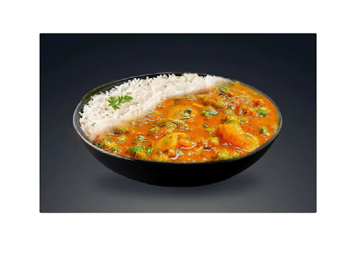 Aloo Matar Rice Bowl