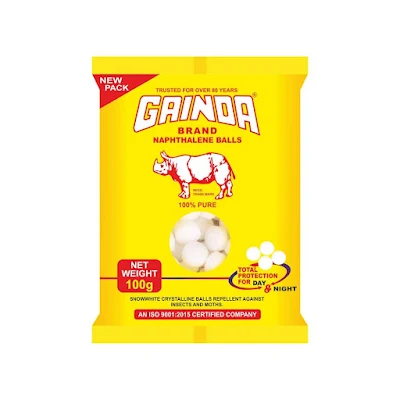 Gainda Napthalene Balls - 100 gm