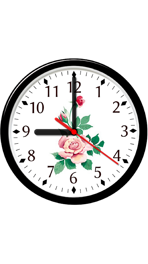 Android application Analog Clock Pro screenshort