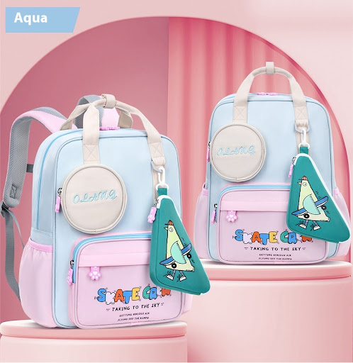 Title 4, Primary School Student Schoolbag Cute Female Sp...
