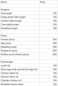 Gobble Gobble menu 1