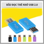 Đầu Đọc Thẻ Nhớ Mini 2 Trong 1 - Micro Sd - Tf