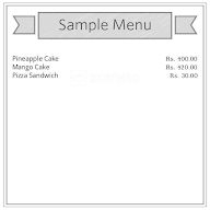 Deepak Bakers menu 1